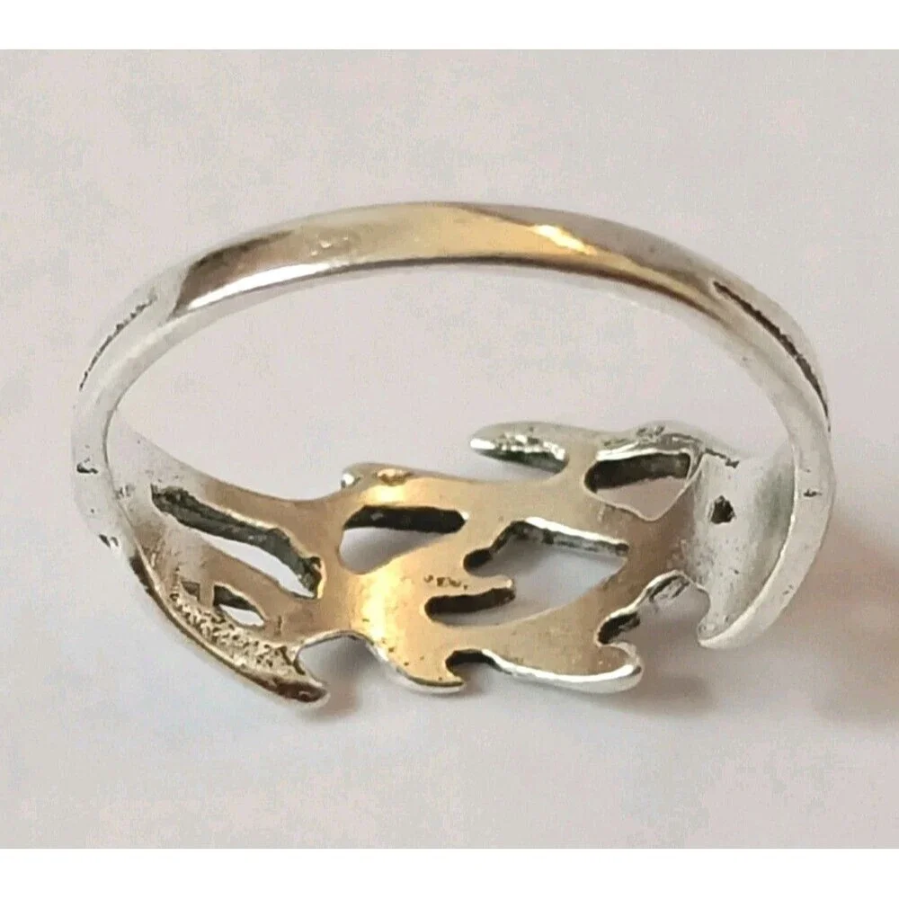 Y2K Retro Ring Men's 6.25 Inches Alloy